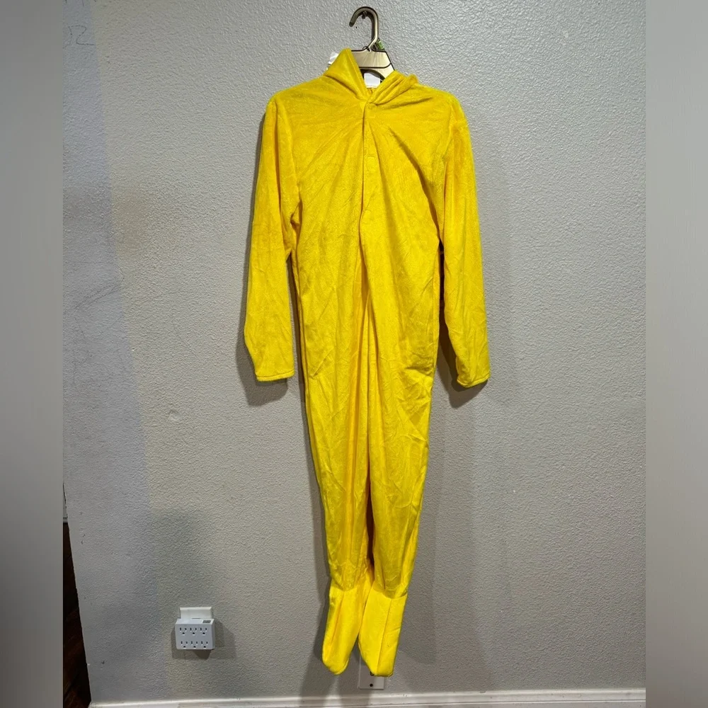 PIKACHU kids deluxe Halloween hooded costume jumpsuit with gloves size various